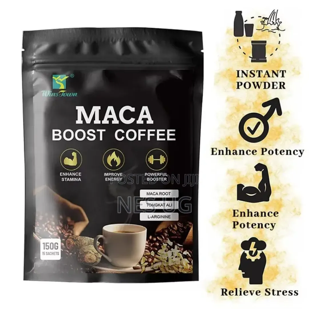 Maca Boost Coffee For Men's Bedroom Enhancement