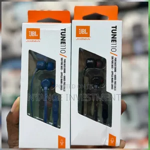 JBL Tune 110 (T110) Wired in-Ear Headphones.