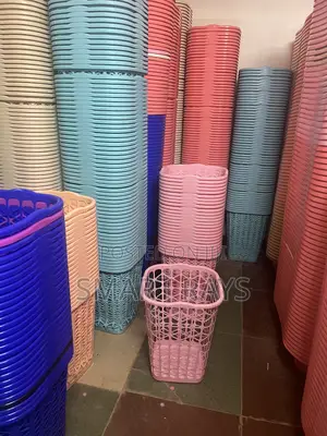 Storage Plastic Laundry Basket