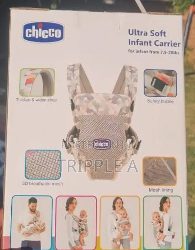 4 in 1 Chicco Ultra Soft Infant Adjustable Carrier
