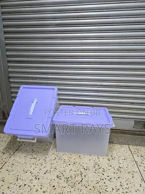 Light Purple Plastic Storage Boxes