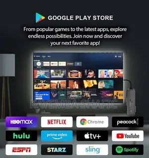 Smart Android Media Streaming Tv Stick Player With Remote Control