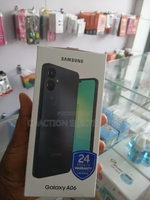 New Samsung Galaxy A06 64 GB Black