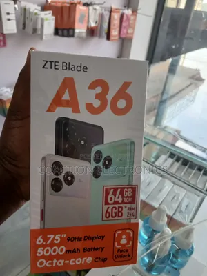 New ZTE Blade A36 64 GB Black