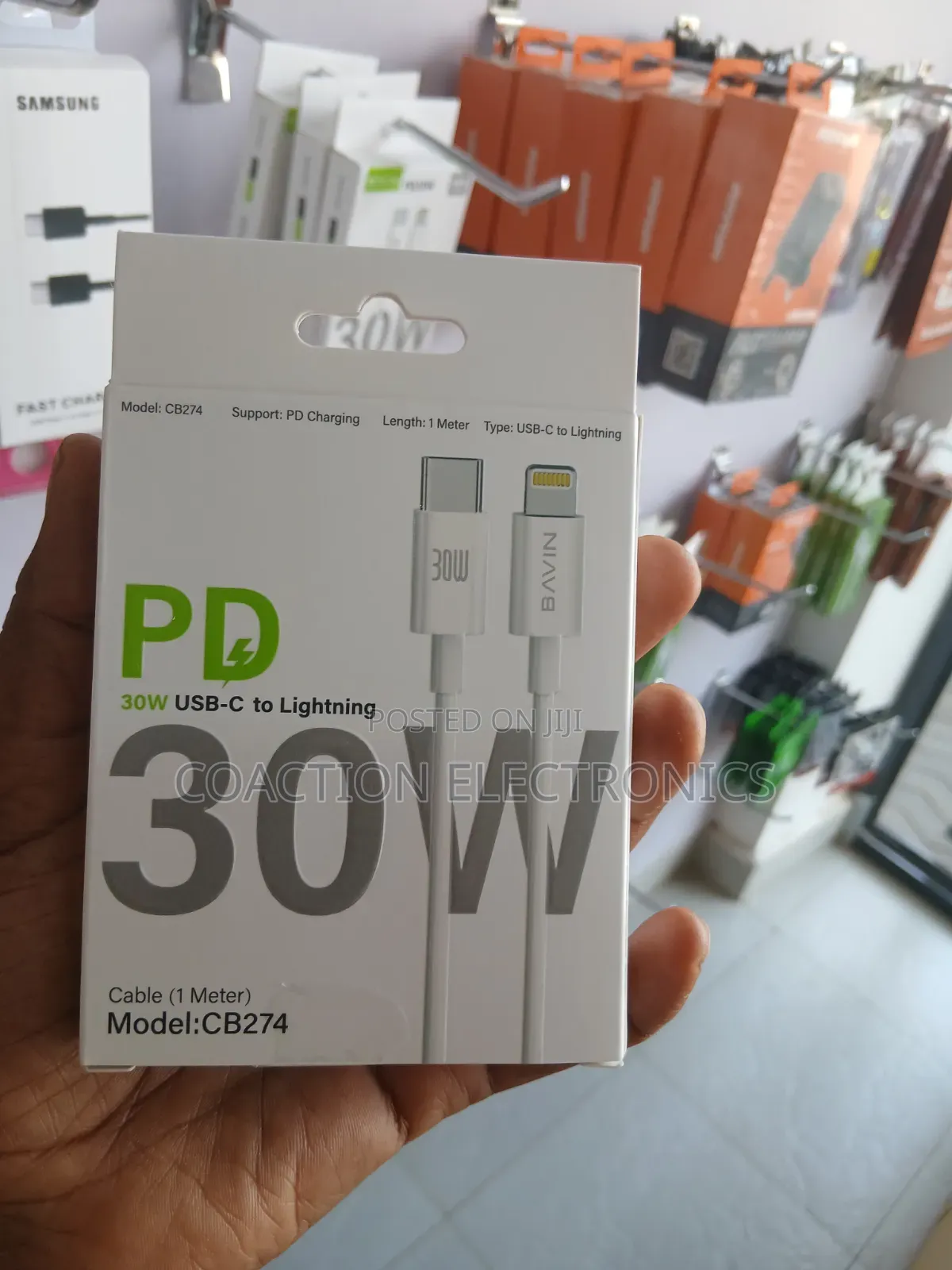 Type C to iPhone Cable