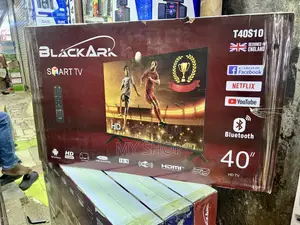 New 40" Smart Tv Wiyh Free Wall Mount - Wifi, Youtube and Netflix