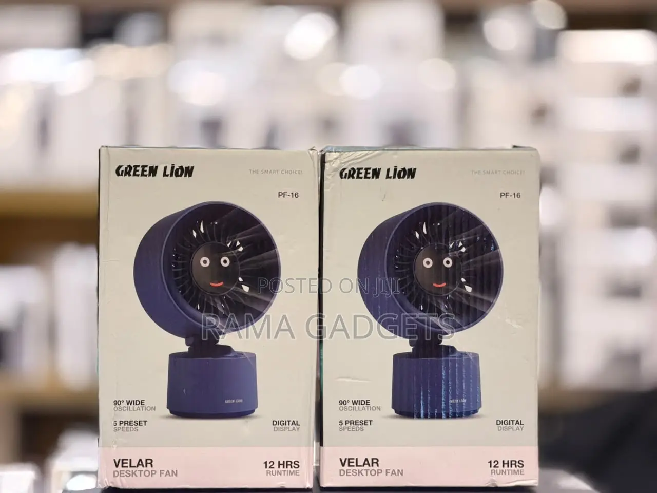 Green Lion Velar Desktop Fan