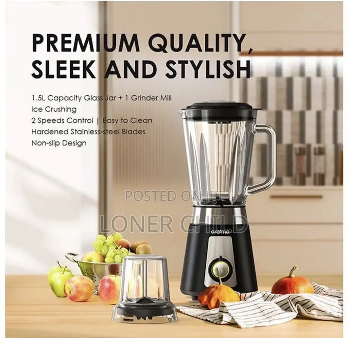 1.5l 2in1 Blender