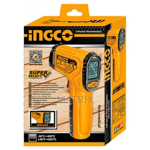 Pakistan Power Tool Infrared Thermometer -30 + 450 C Heavy Duty Ingco