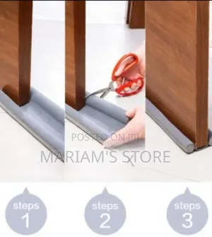 Flexible Door Bottom Sealing Strip To Block Drafts, Dust, And Noise.