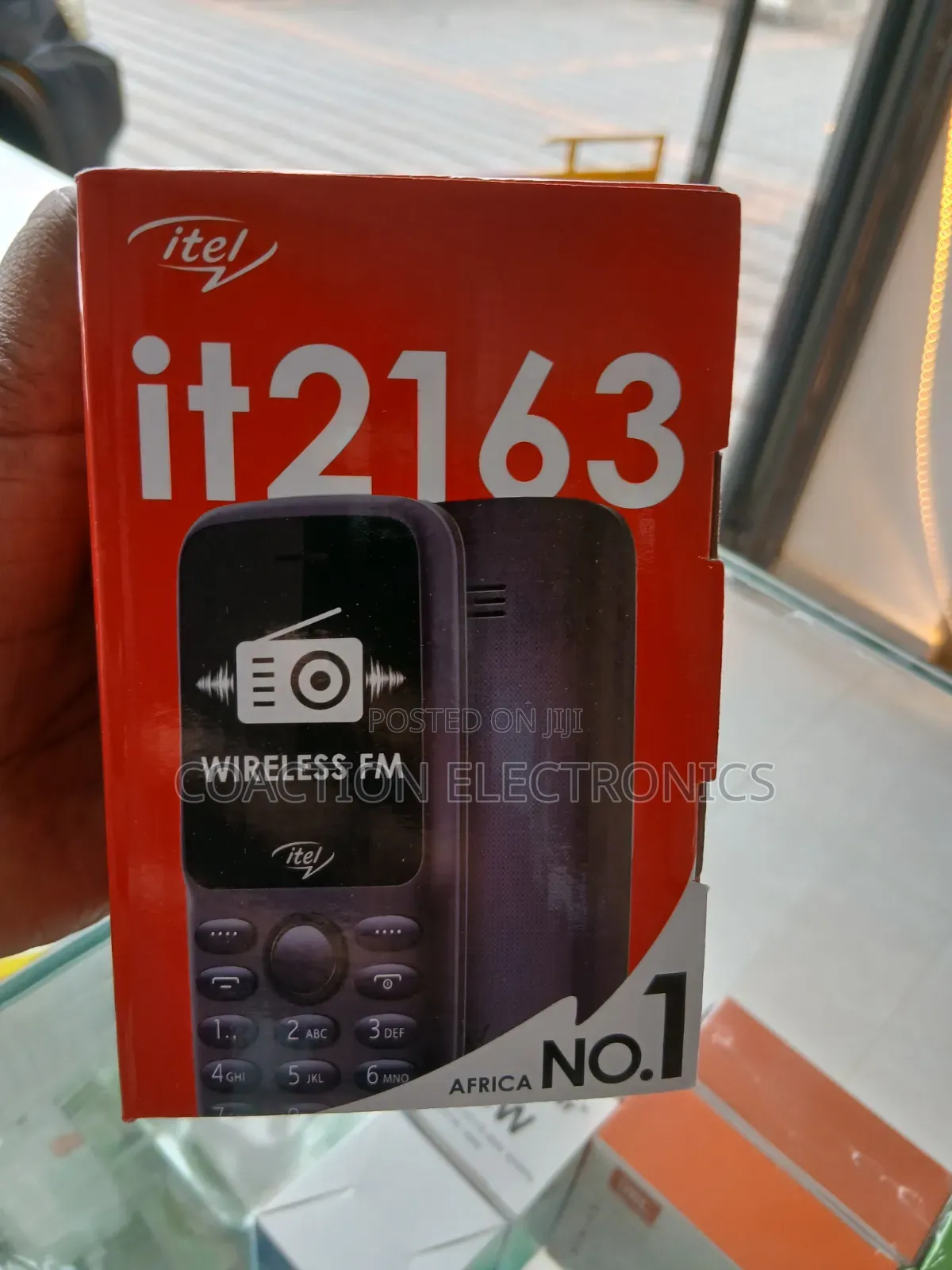 New Itel IT2163 Black