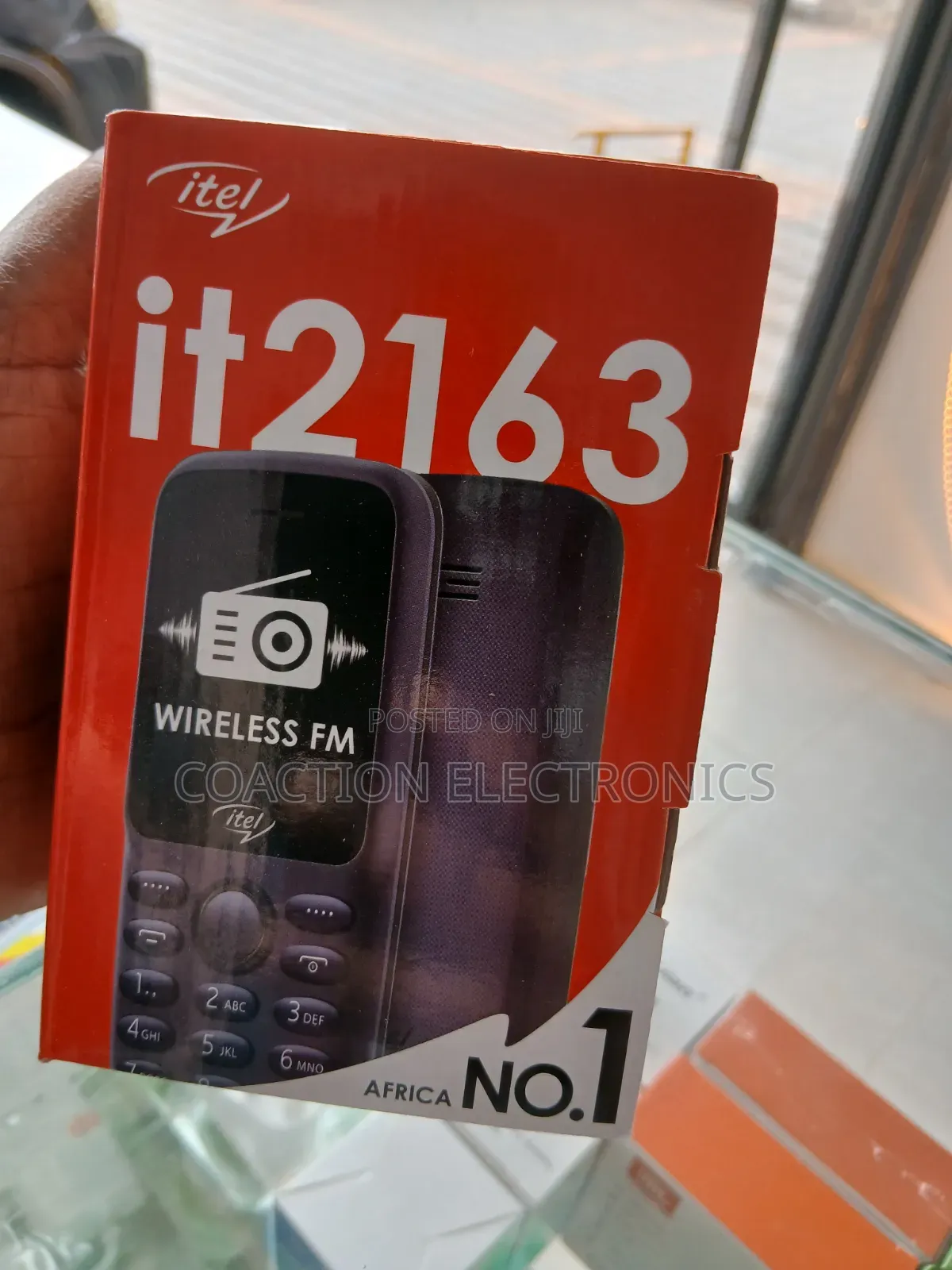 New Itel IT2163 Black