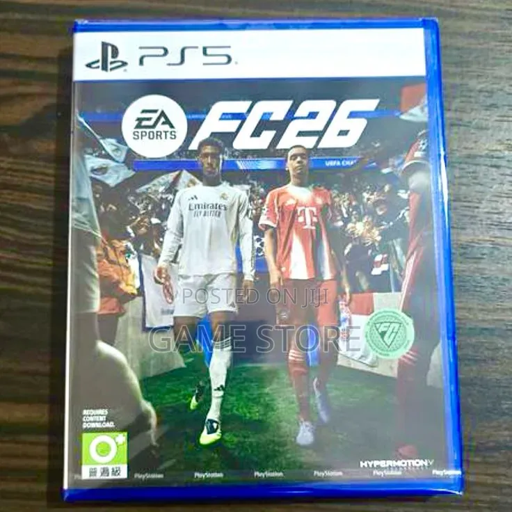 Ea Sports Fc26 Game Cd Ps5. The World's Best Soccer Game