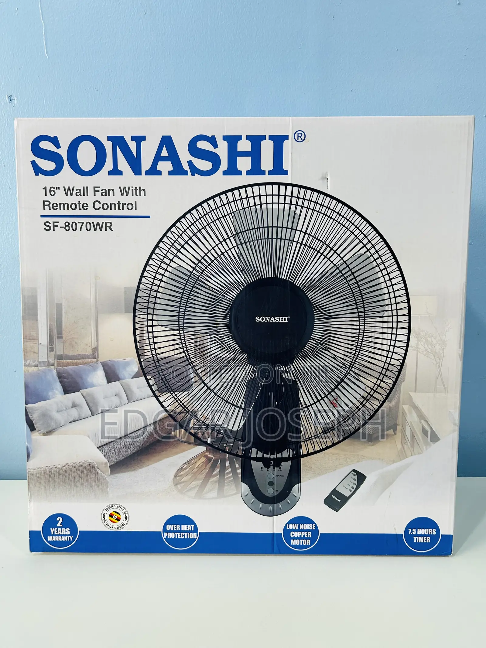 Sonashi Wall Fan With Remote
