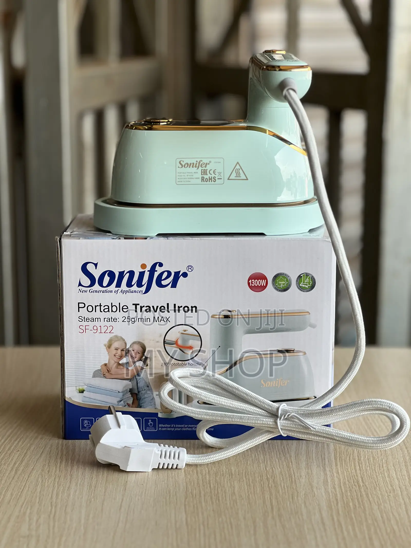 Mini Handheld Steam Iron – Travel Essential