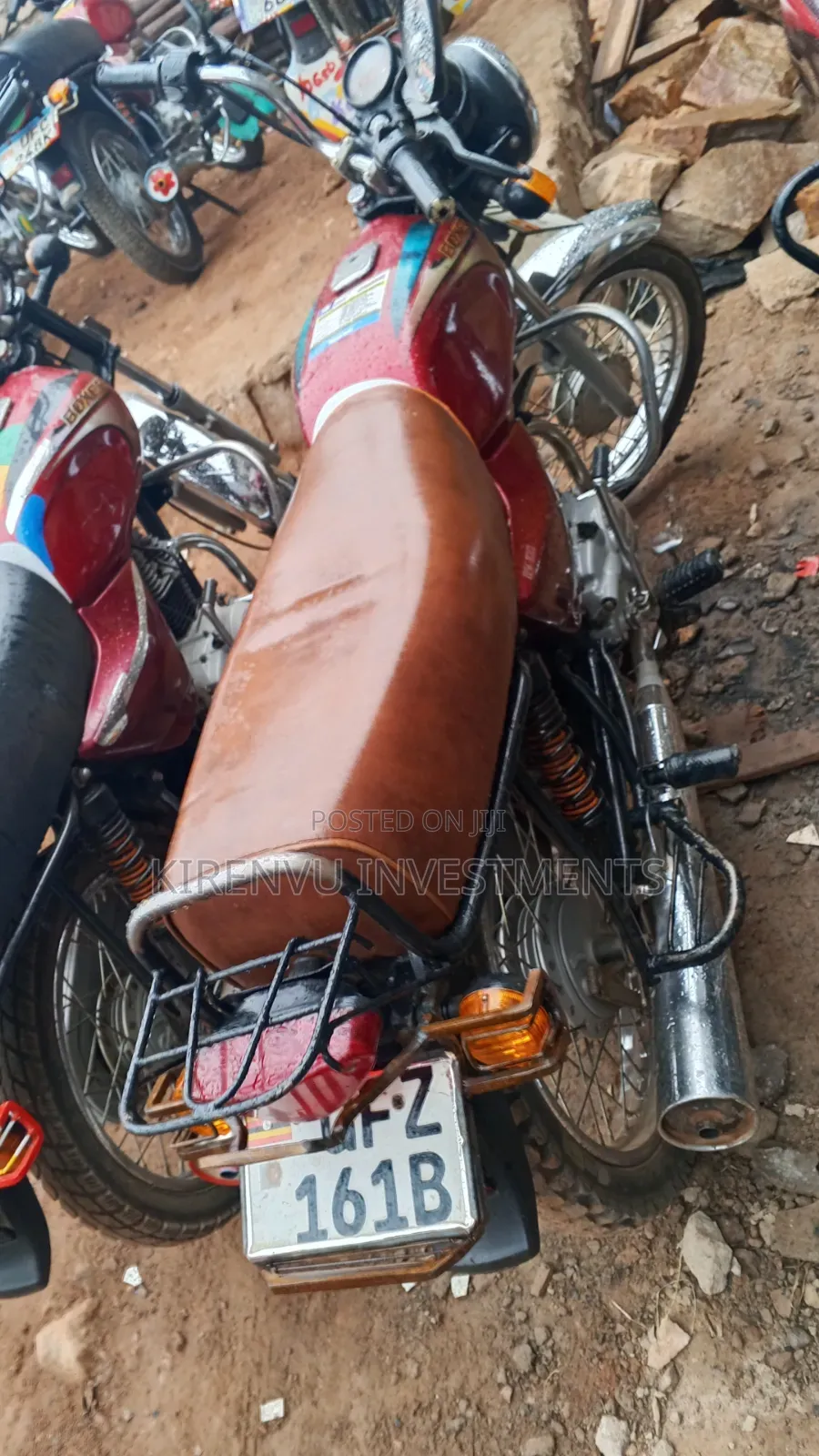 Bajaj Boxer 100 2021 Red