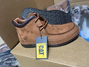 Crafted Rugged Lace-Up Causal Shoe-Brown