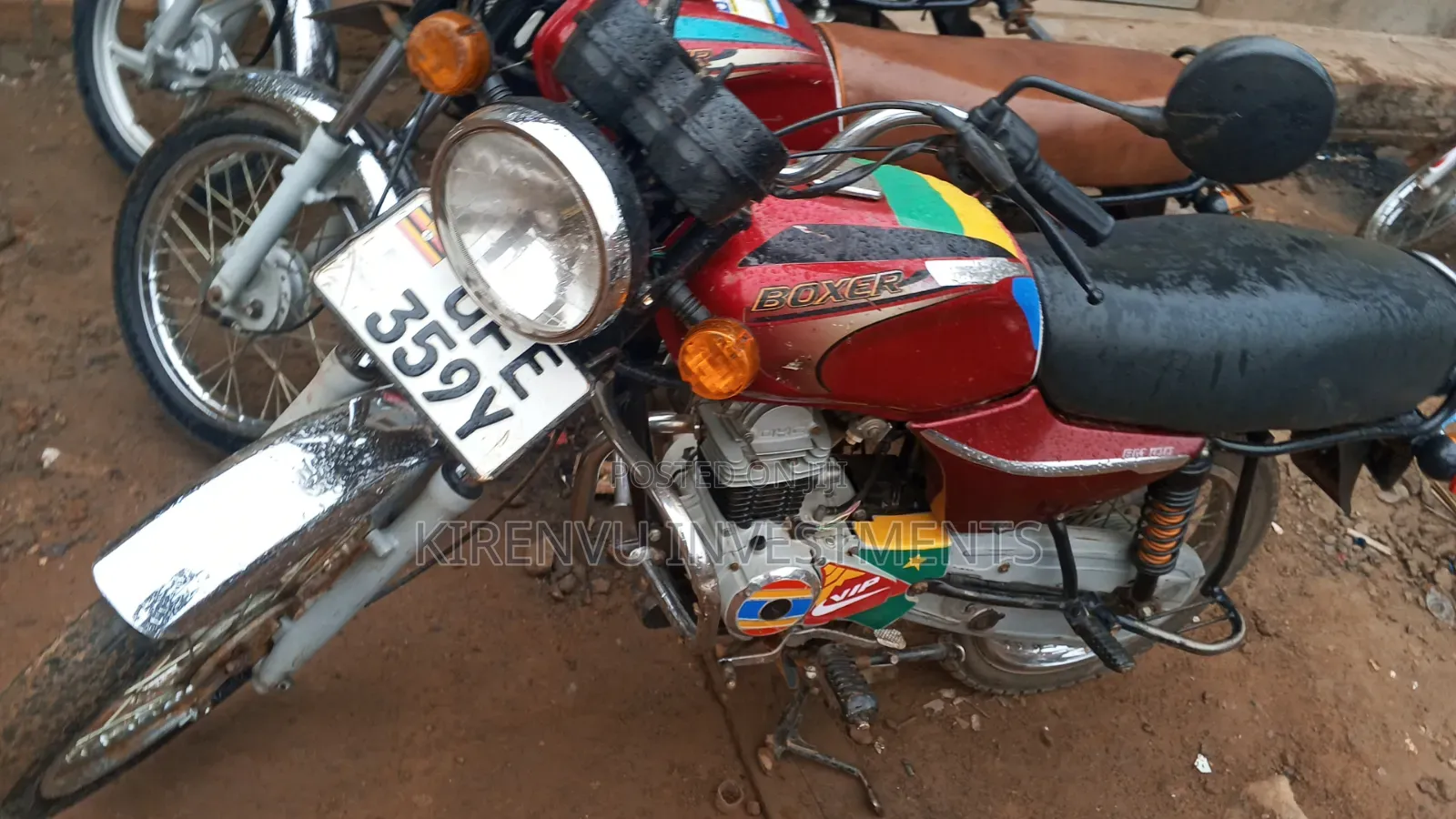 Bajaj Boxer 100 2020 Red