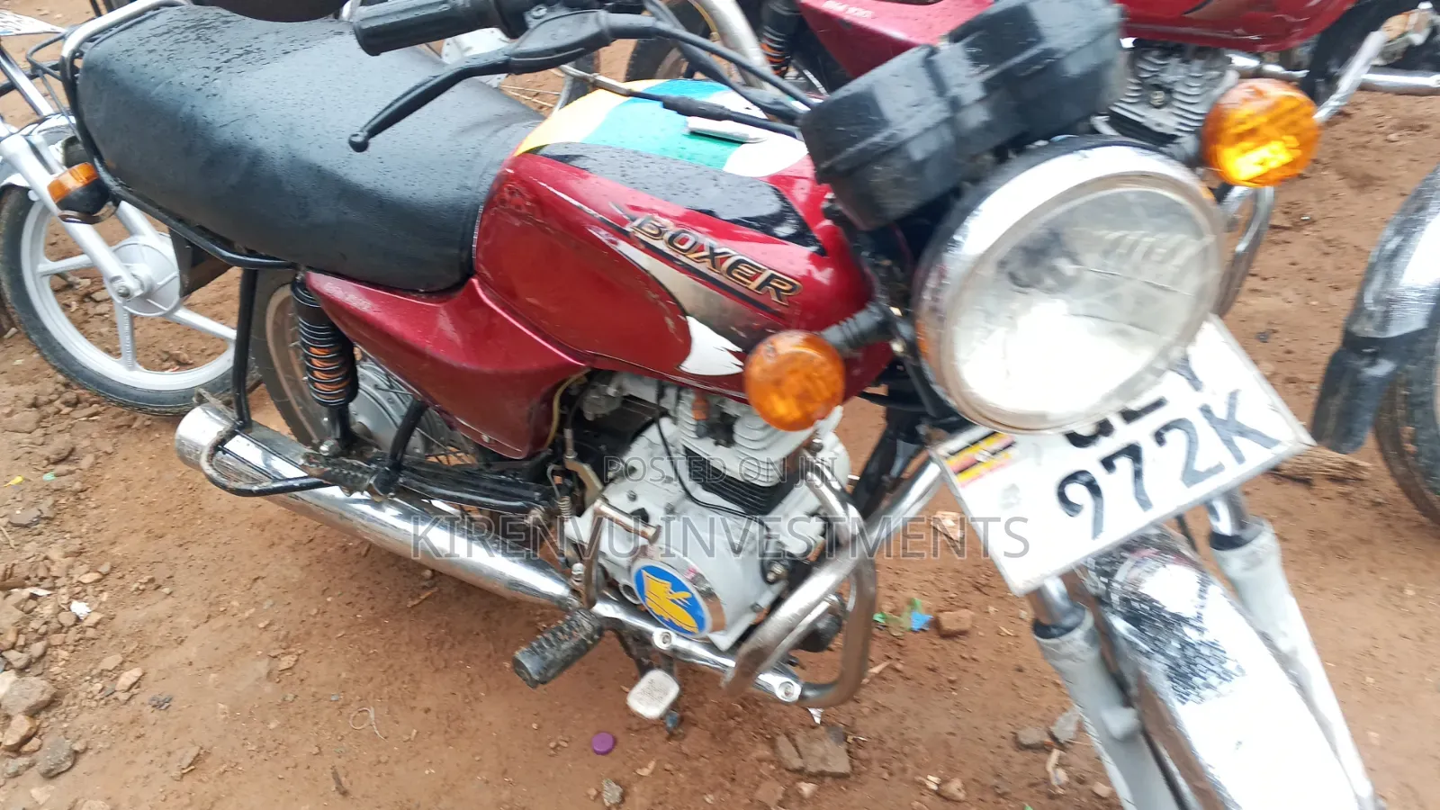 Bajaj Boxer 100 2020 Red