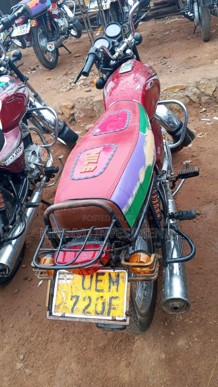 Bajaj Boxer 100 2018 Red
