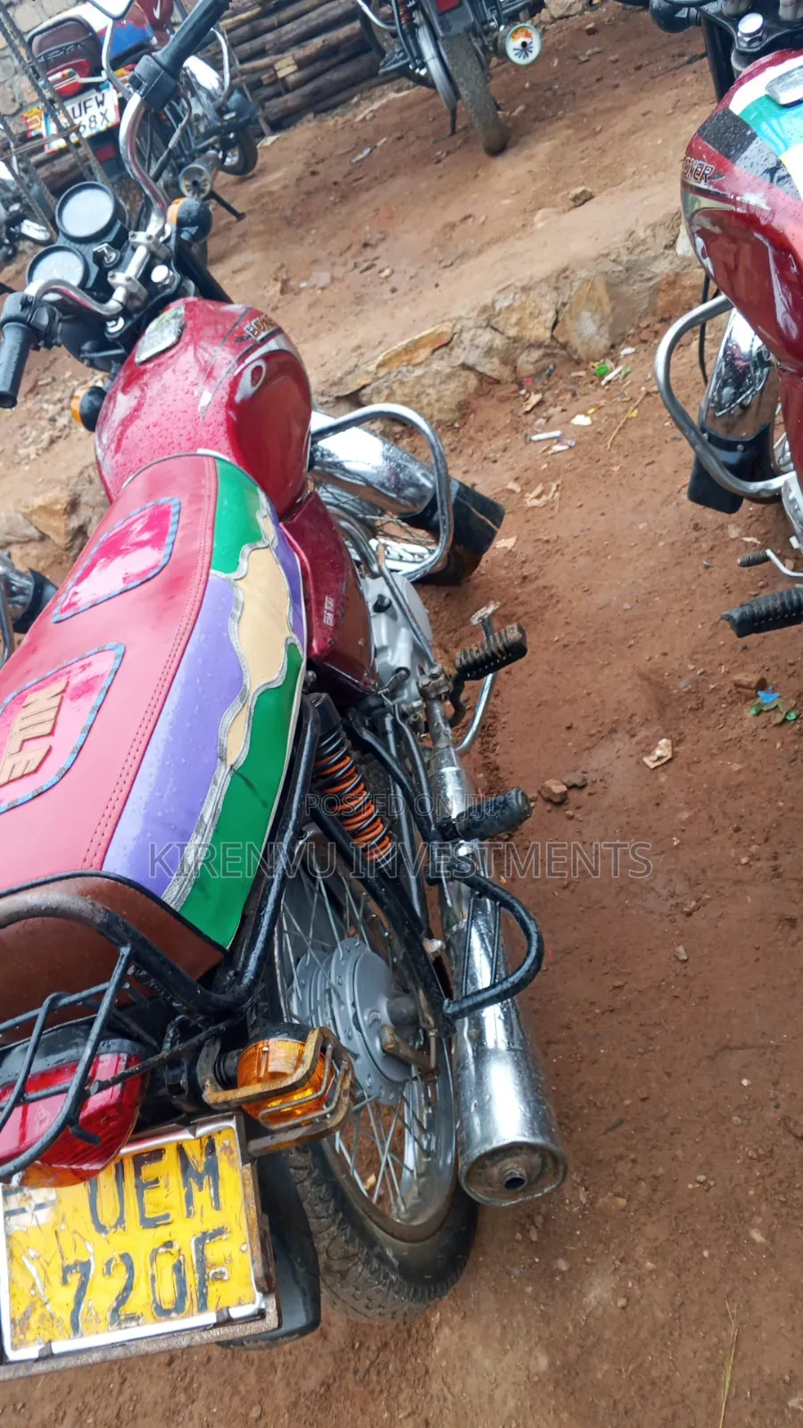 Bajaj Boxer 100 2018 Red