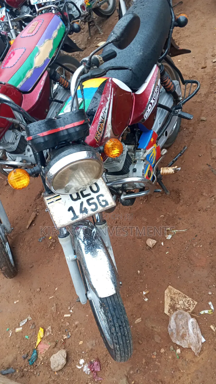Bajaj Boxer 100 2016 Red