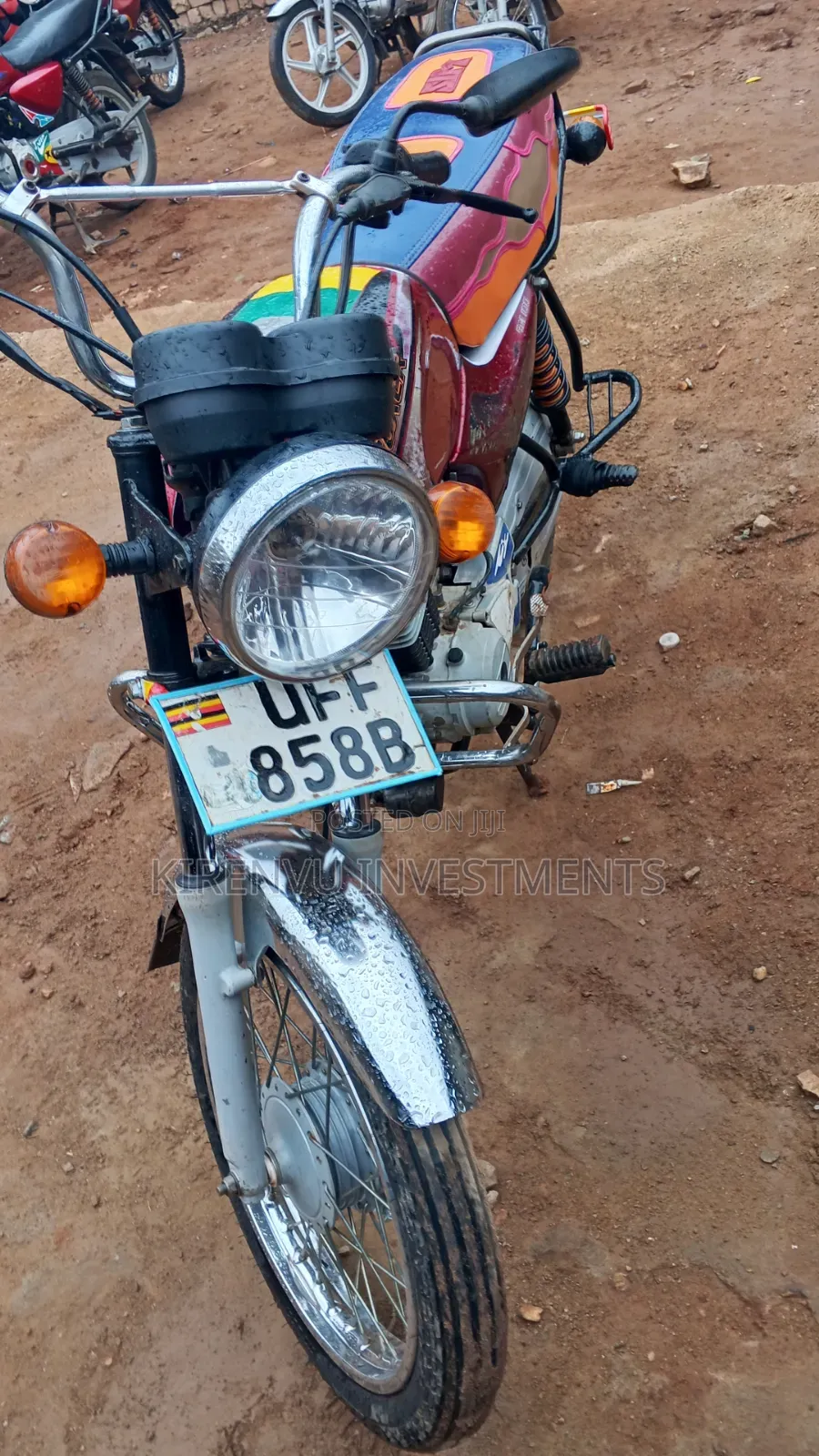 Bajaj Boxer 100 2018 Red