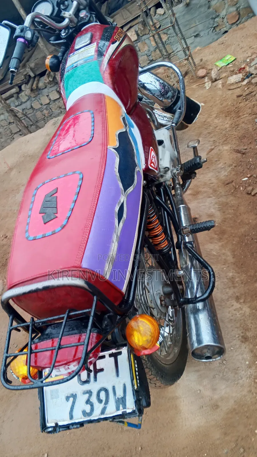 Bajaj Boxer 100 2020 Red