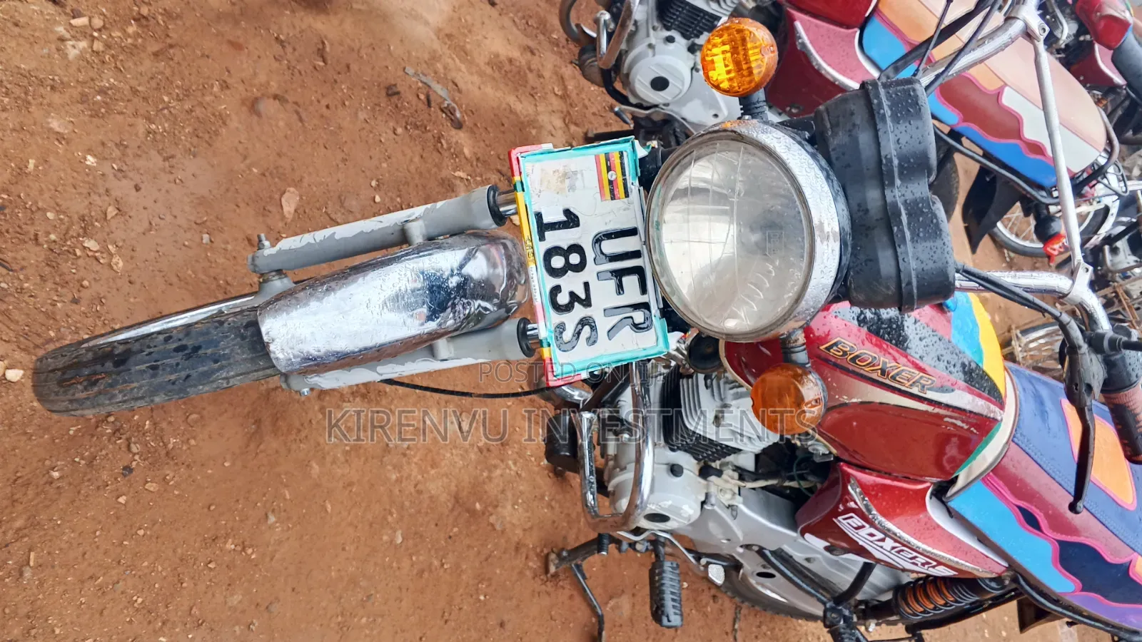 Bajaj Boxer 100 2022 Red