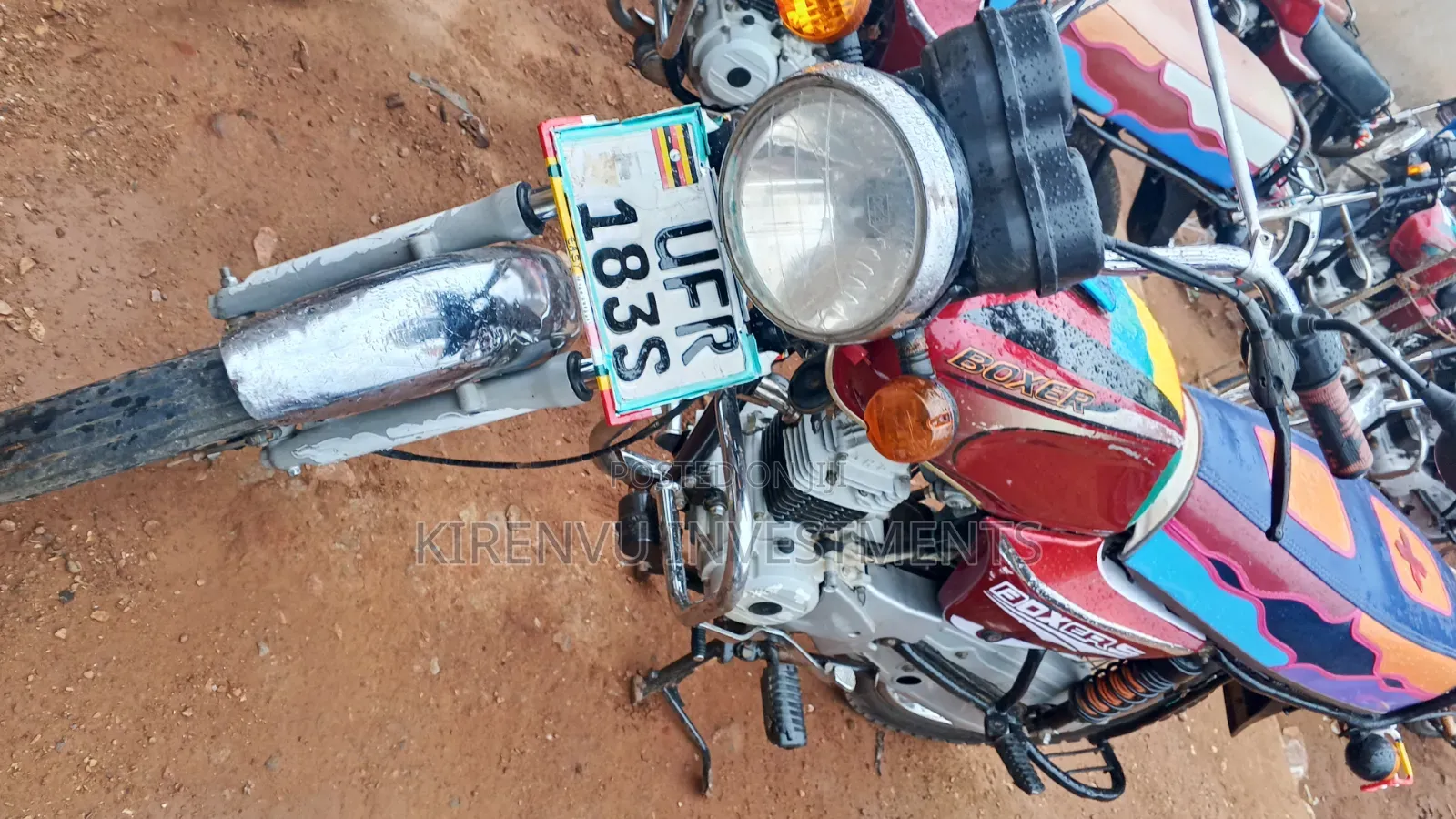 Bajaj Boxer 100 2022 Red