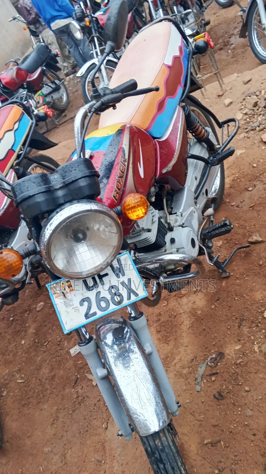 Bajaj Boxer 100 2019 Red