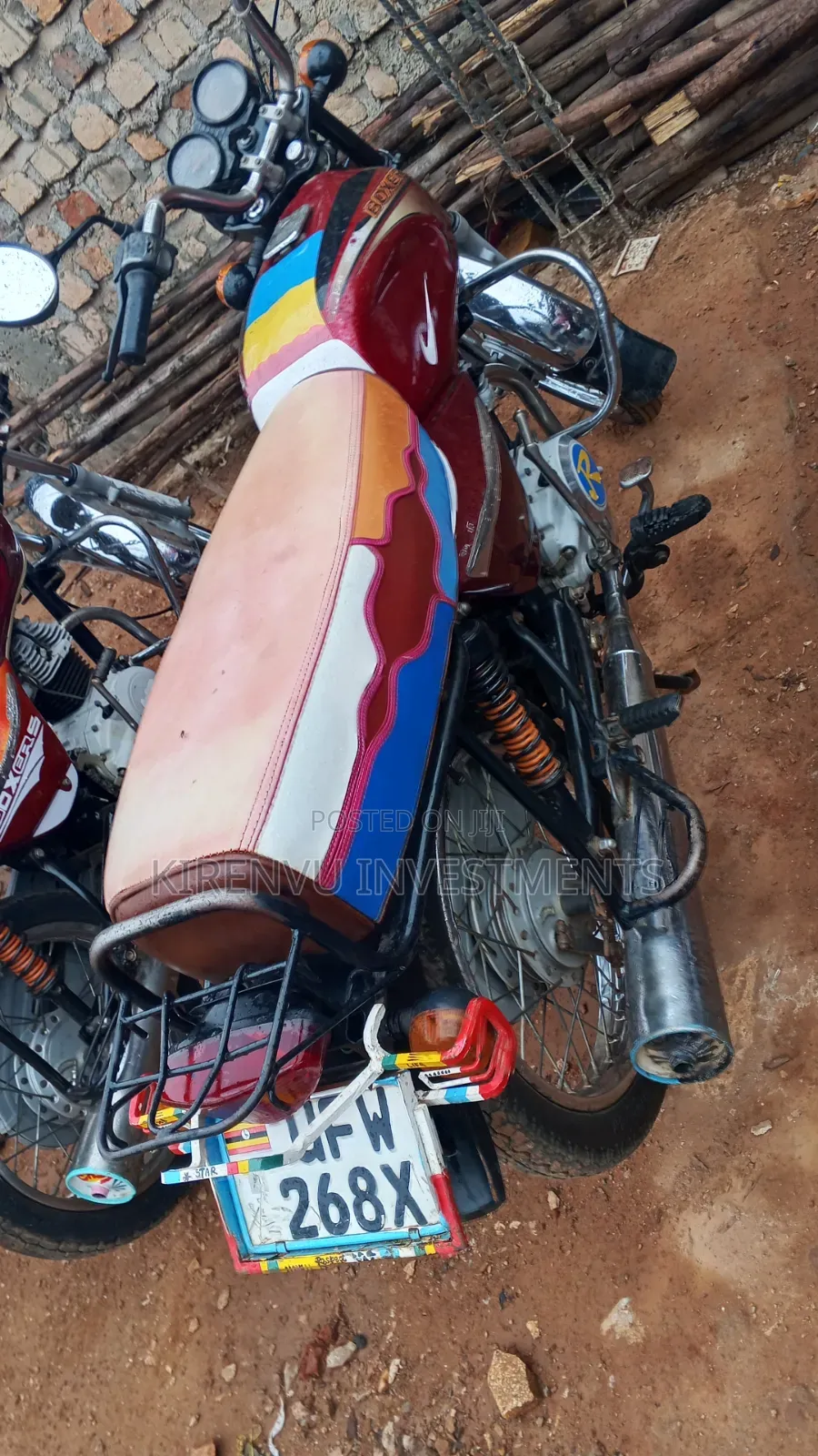 Bajaj Boxer 100 2019 Red