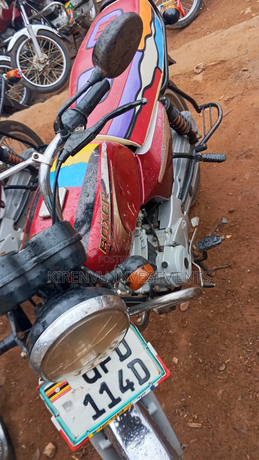 Bajaj Boxer 100 2019 Red