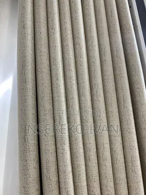 Cream Designed Curtains