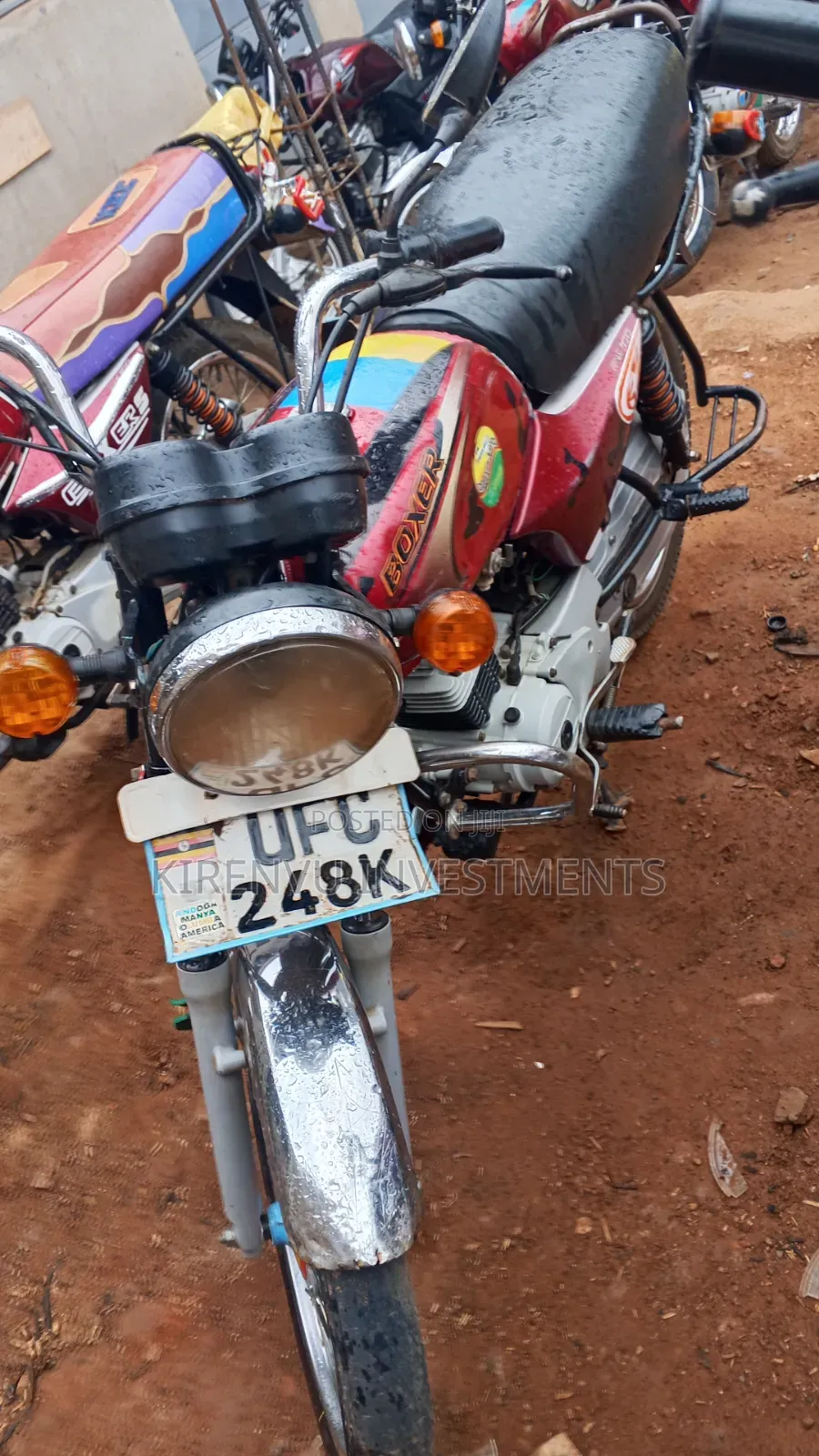 Bajaj Boxer 100 2019 Red