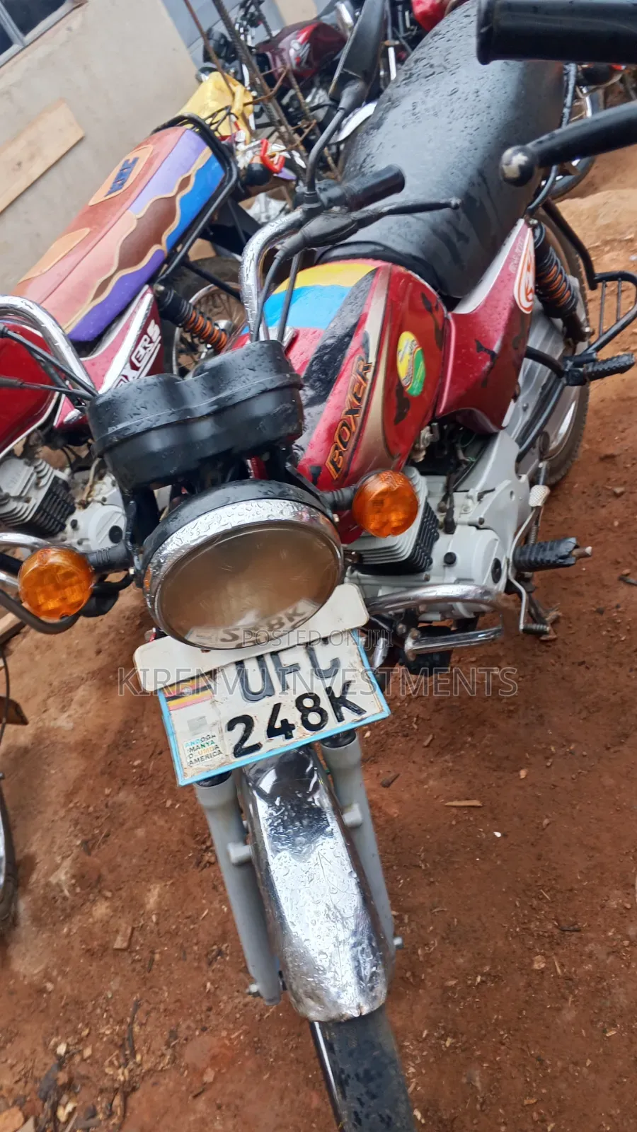 Bajaj Boxer 100 2019 Red