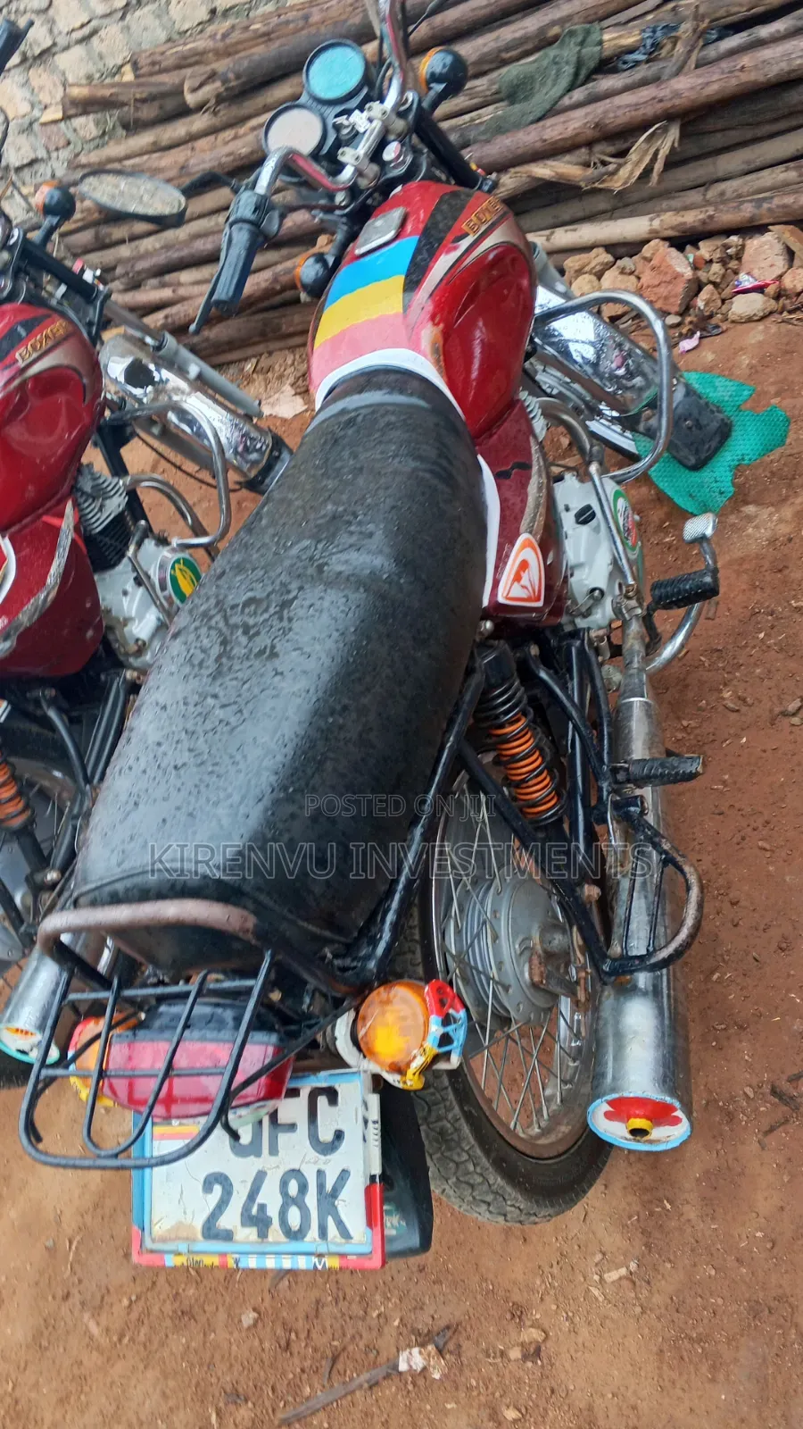 Bajaj Boxer 100 2019 Red