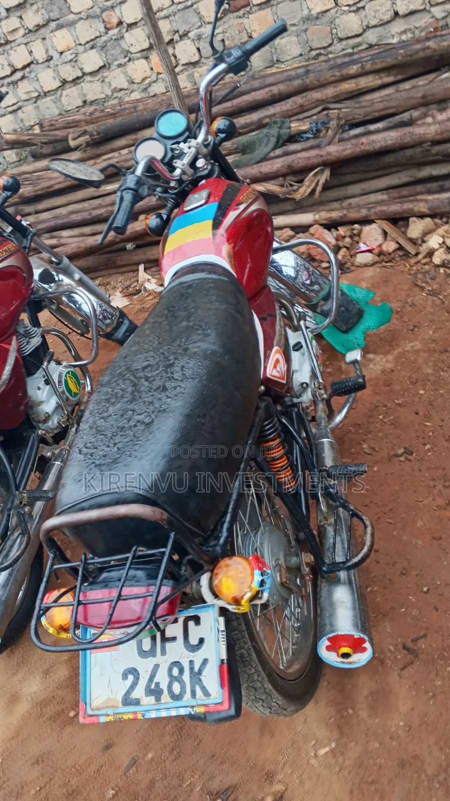 Bajaj Boxer 100 2019 Red