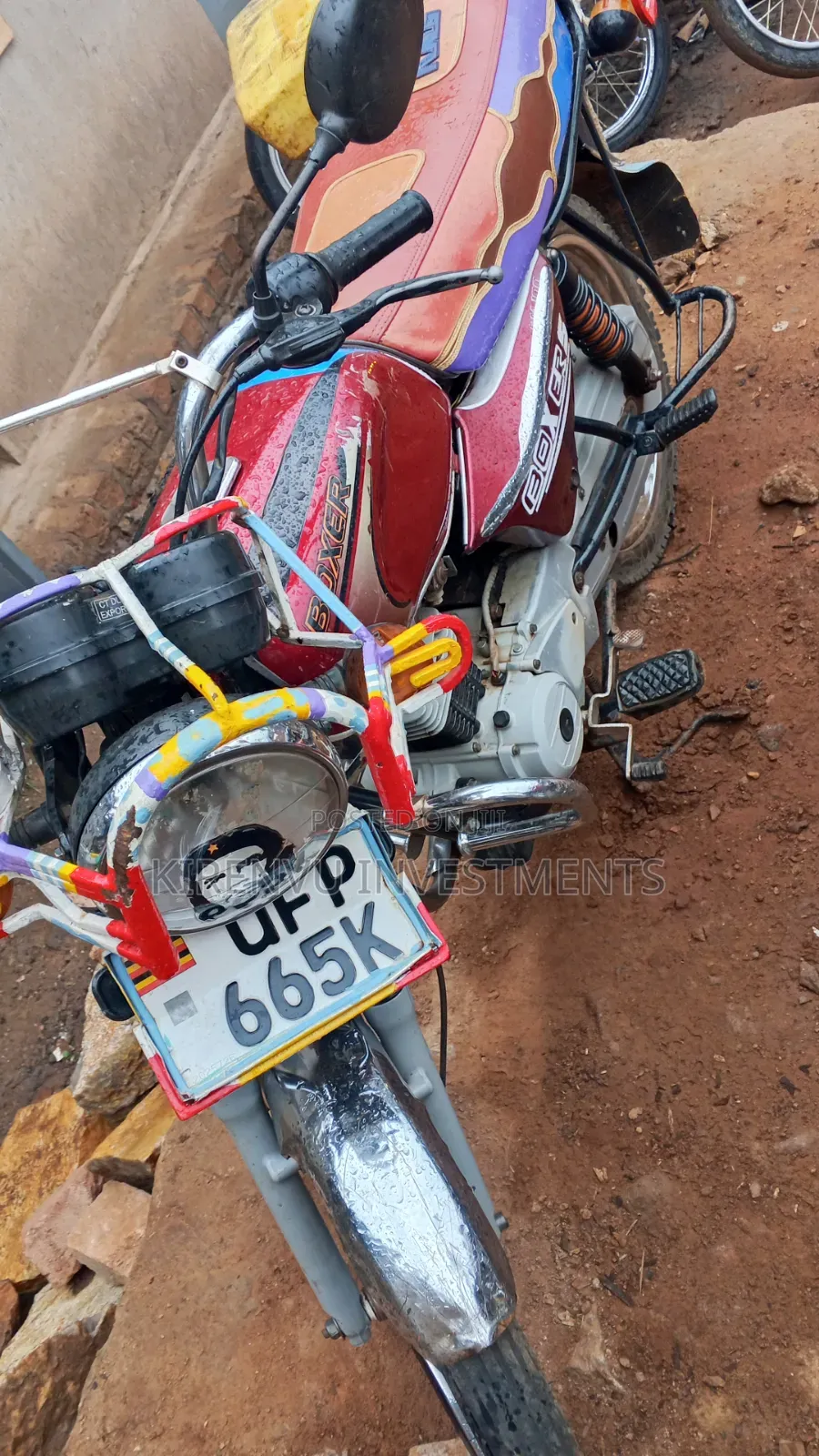 Bajaj Boxer 100 2019 Red