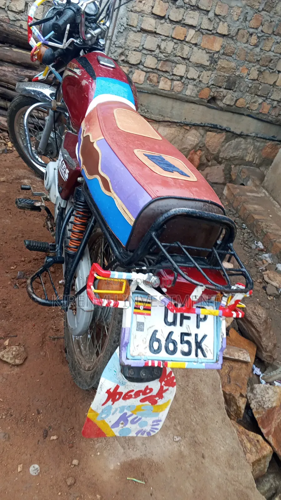Bajaj Boxer 100 2019 Red