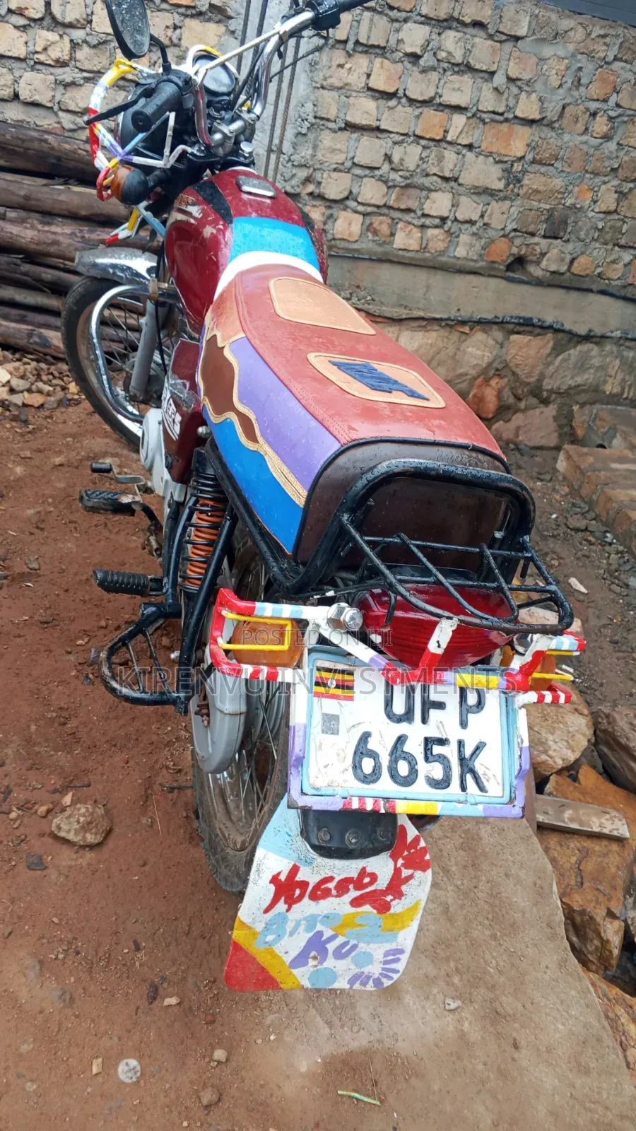 Bajaj Boxer 100 2019 Red
