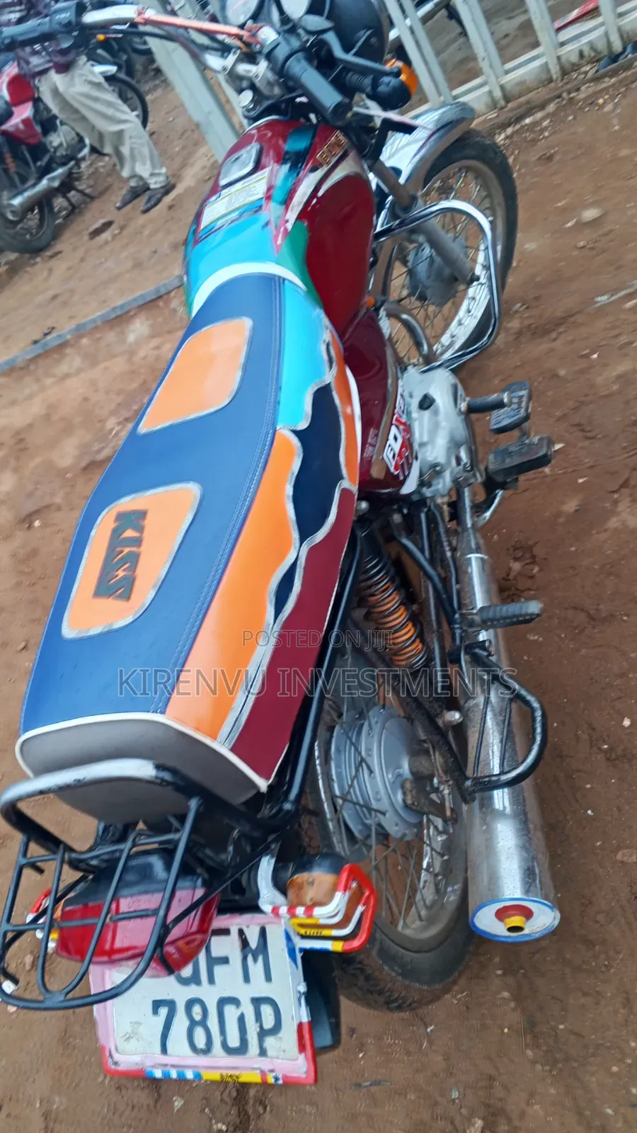 Bajaj Boxer 100 2018 Red