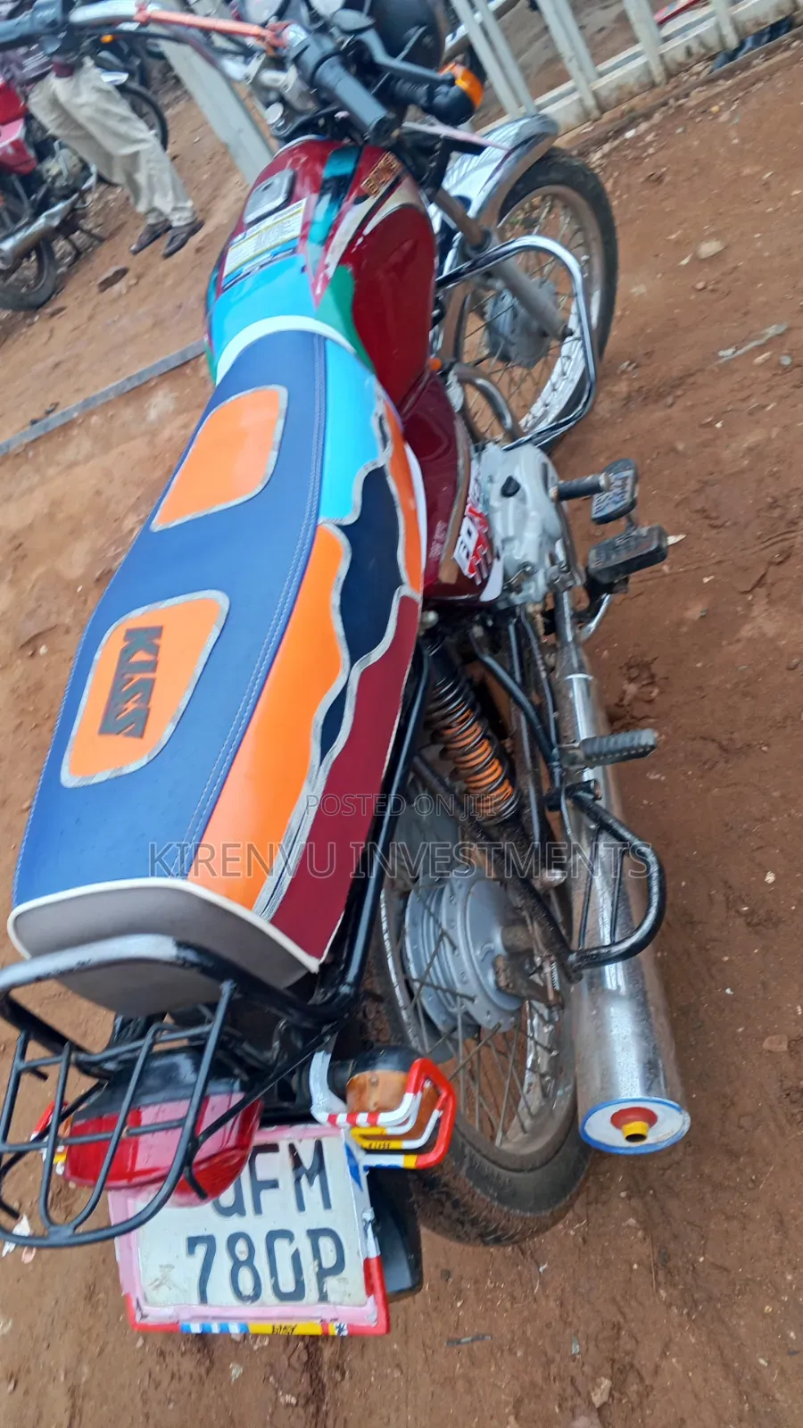 Bajaj Boxer 100 2018 Red