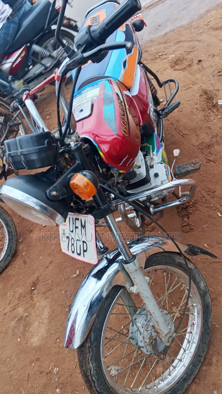 Bajaj Boxer 100 2018 Red