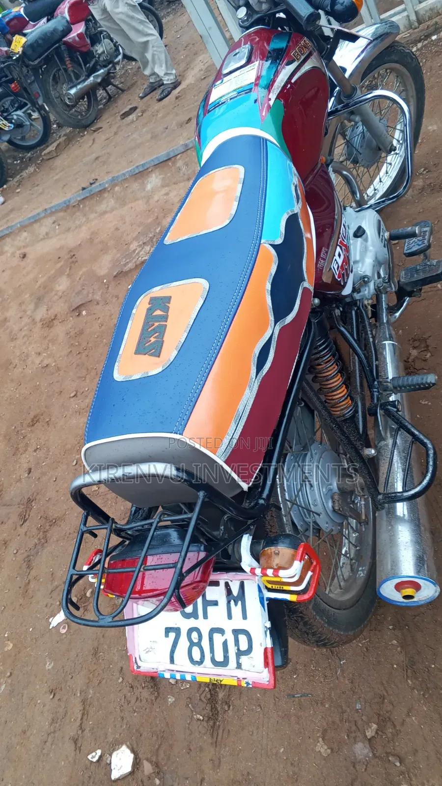 Bajaj Boxer 100 2018 Red