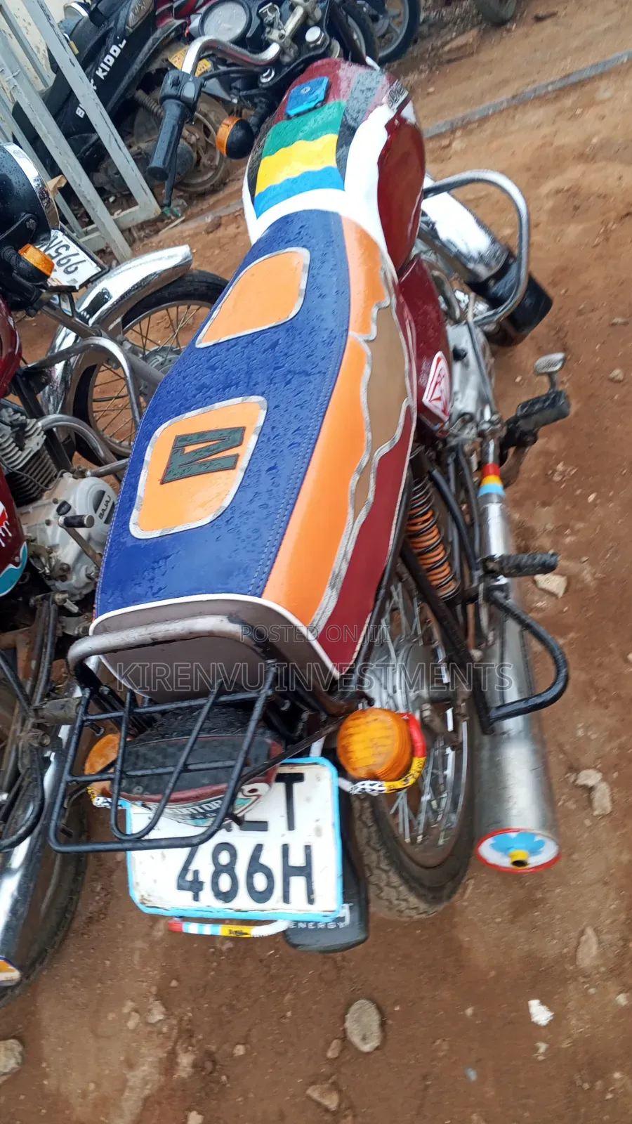 Bajaj Boxer 100 2018 Red