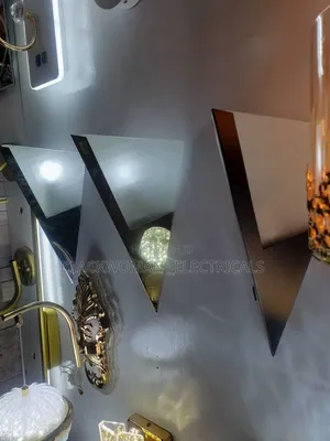 Elegant Triangular Wall Lights With Bulb Provision