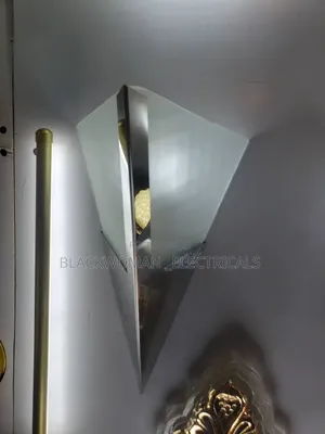 Elegant Triangular Wall Lights With Bulb Provision