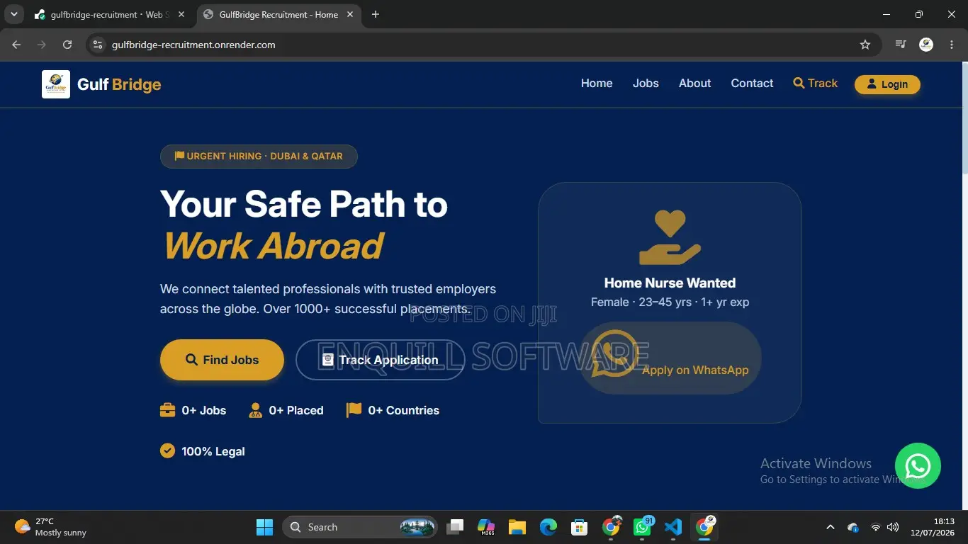 Web Development and Software Development