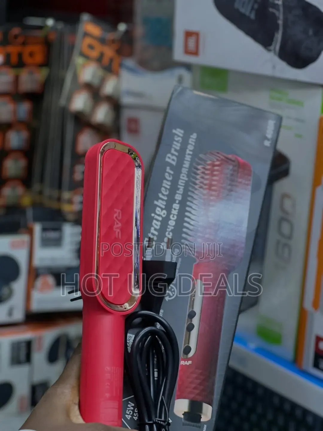 Raf Hair Straightener Brushes, Likely Model R.412.